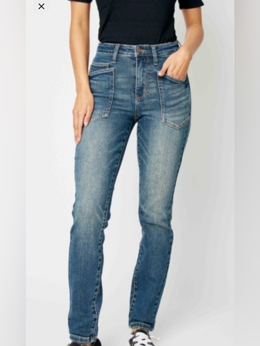 Judy Blue High Waist Classic Relaxed Jeans Size 11/30 NEW